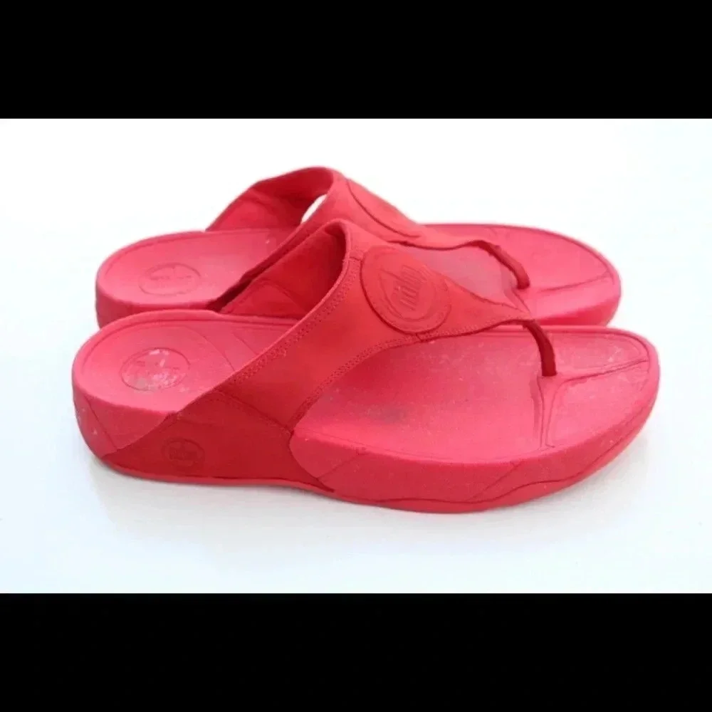 Flip top sandals